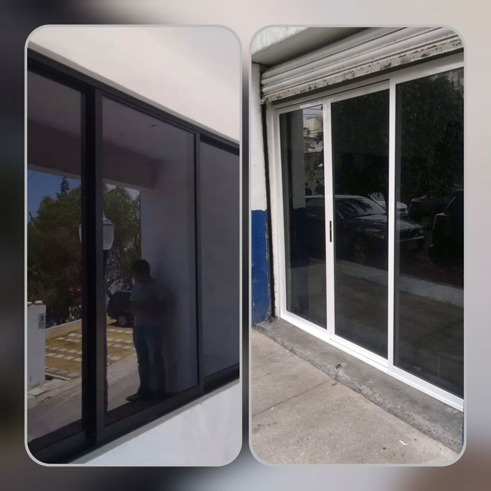 Portada de Empapelado de puertas y ventanas de cristal