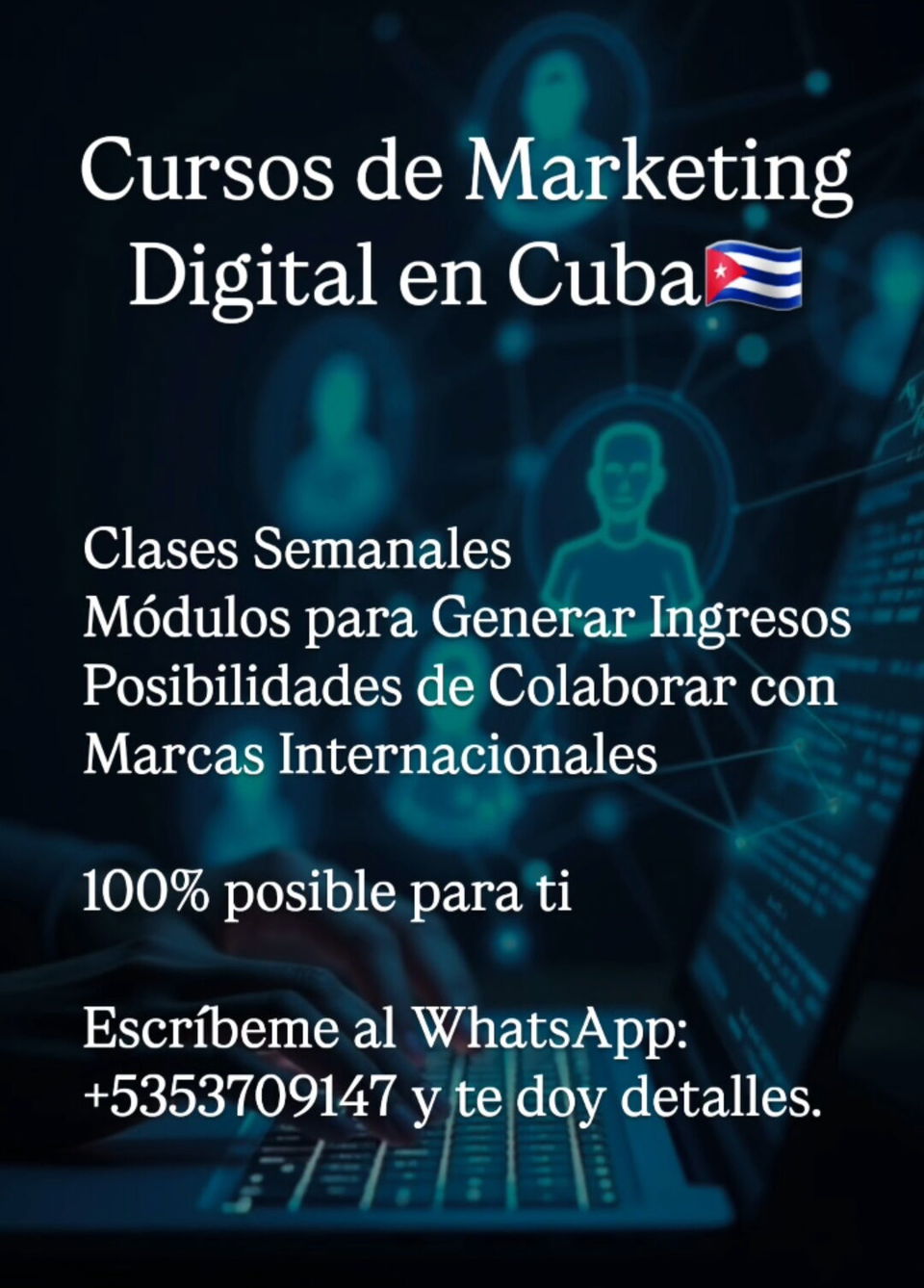 Portada de Clases de Marketing Digital en La Habana