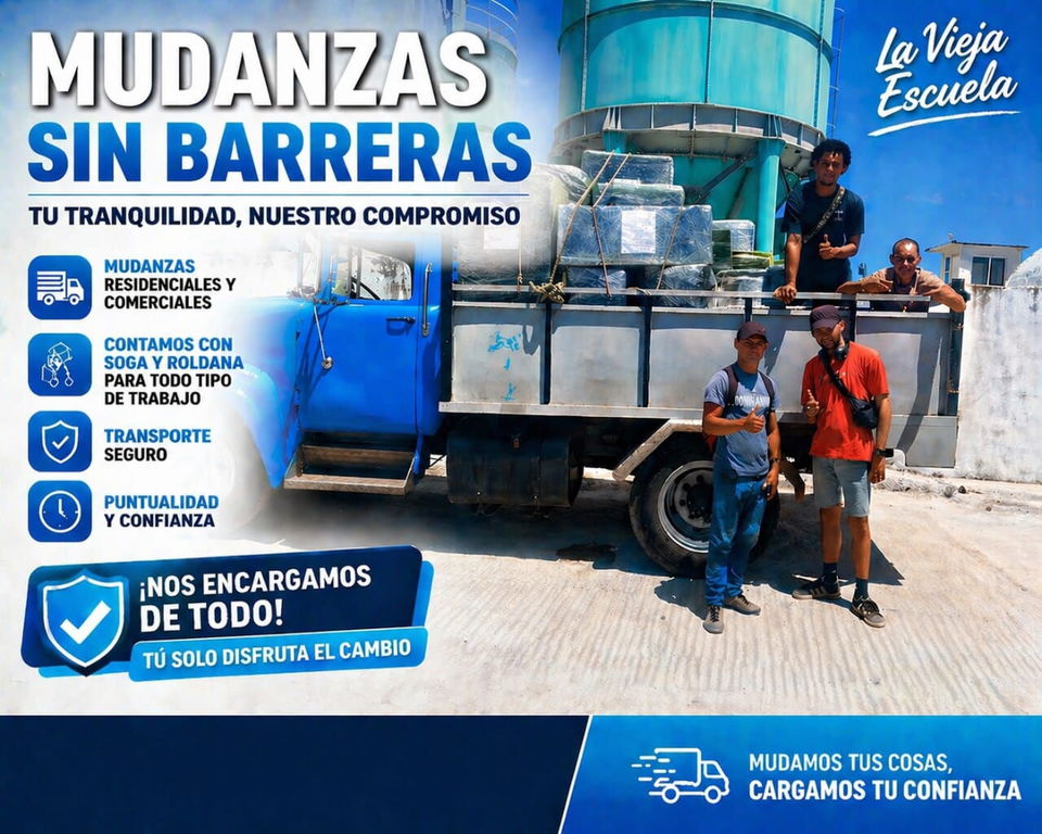 Portada de Mudanzas profesionales y seguras en La Habana