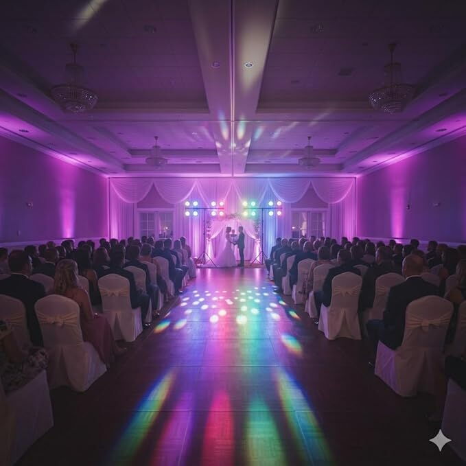 Portada de Paquetes para Bodas, Quinces (15) con DJ, Maestro de Ceremonia, Animador, Audio, Luces y Pantallas