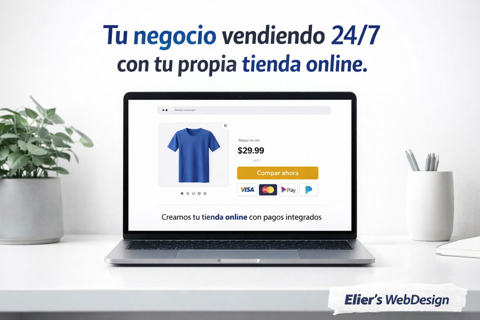 Portada de Creación de Tiendas Online Profesionales