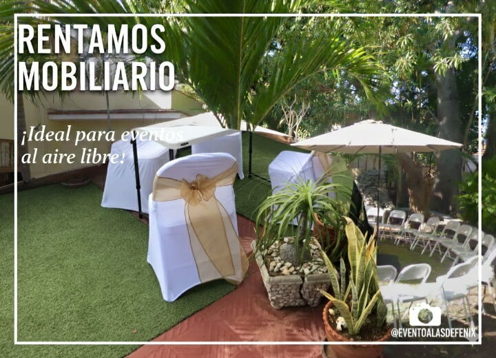 Portada de Alquiler de mesas y sillas para eventos en La Habana