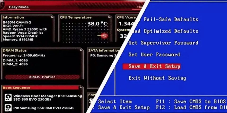 Portada de Paquete completo de BIOS para motherboard: EXE, H60, BIN y más