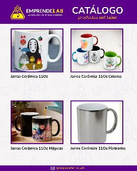 Portada de Artículos personalizados para tu negocio. Ideal para promocionarte