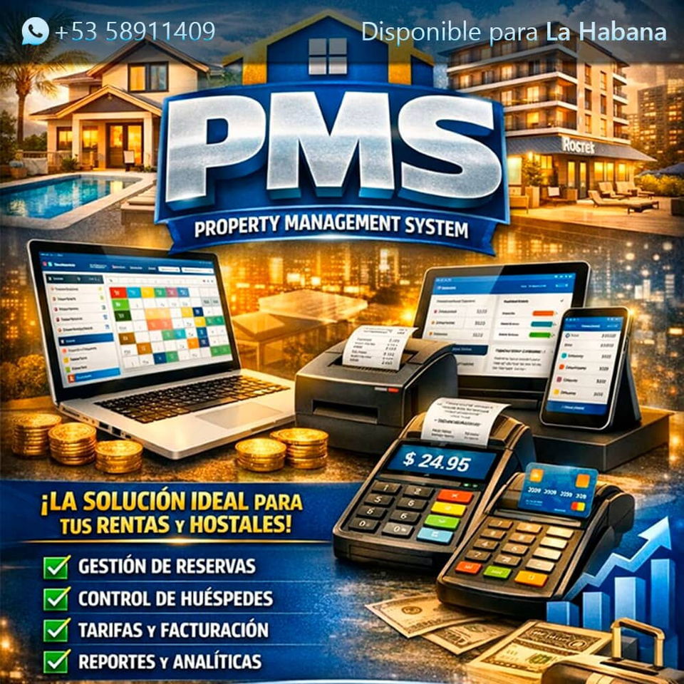 Portada de Software para Gestión de Casas de Renta y Hostales