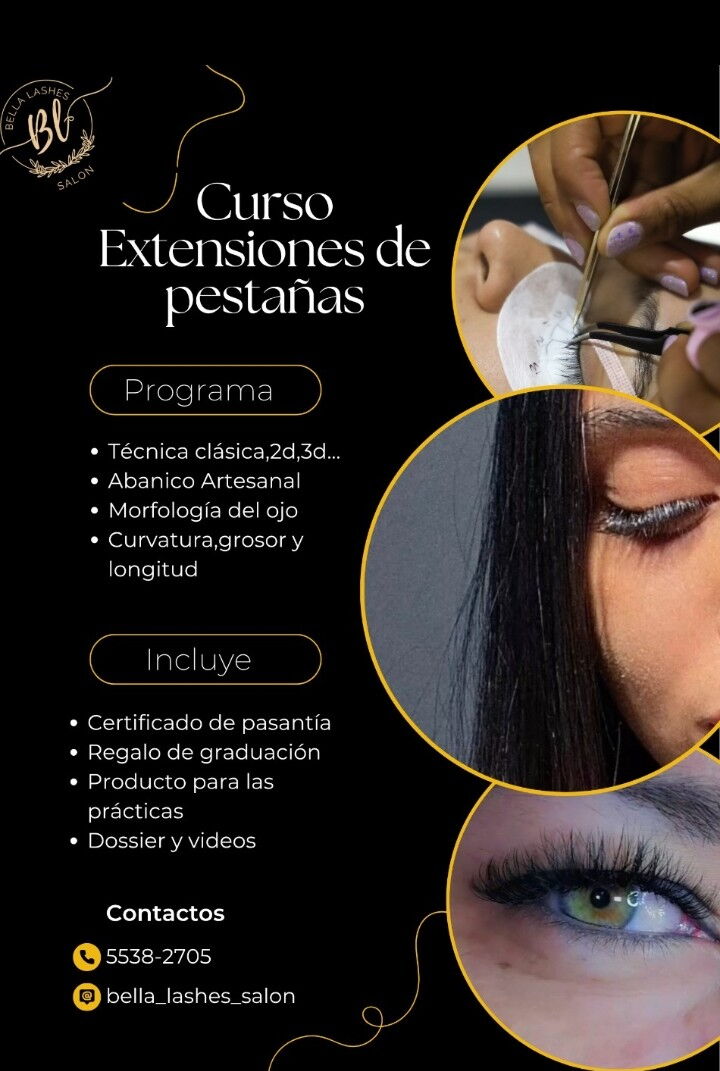Portada de Curso de Extensión de Pestañas en La Habana