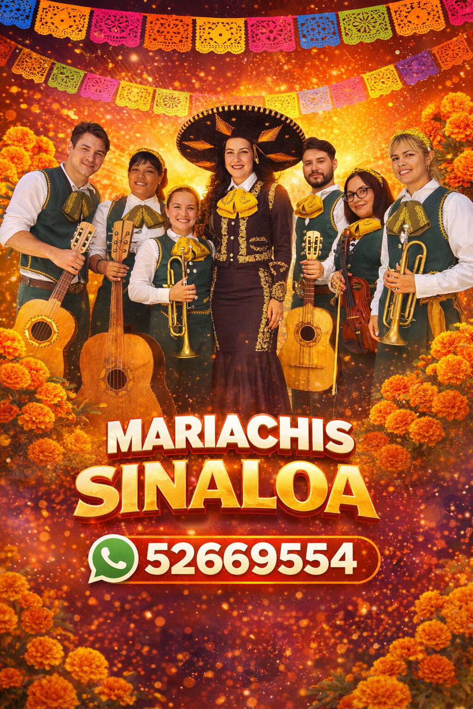 Portada de Mariachi Sinaloa: auténtico sabor mexicano para tus eventos en La Habana