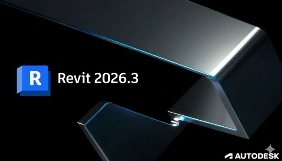 Portada de Autodesk Revit 2026.3 Full Activado (Inglés/Español) - Fácil Instalación