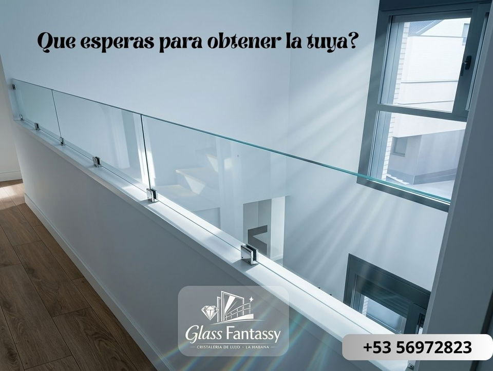 Portada de Barandas de cristal para negocios y hogares
