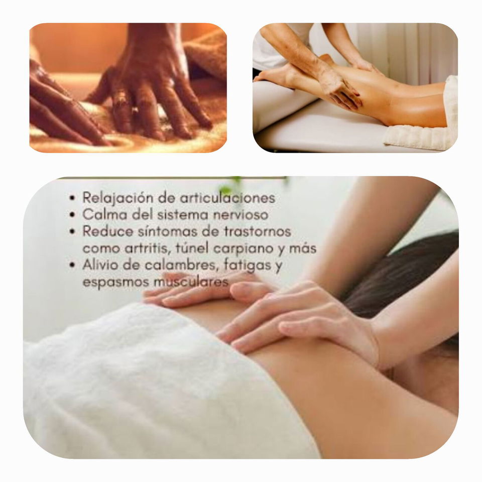 Portada de Masaje relajante para aliviar la tensión muscular y promover el bienestar