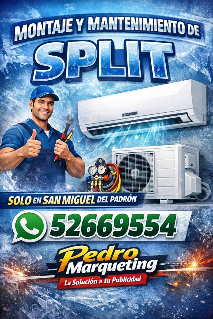 Portada de Mantenimiento y Montaje de Split en La Habana