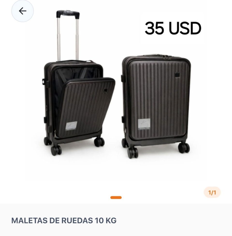 Portada de Mensajería y envío de maletas hasta 10 kg en La Habana