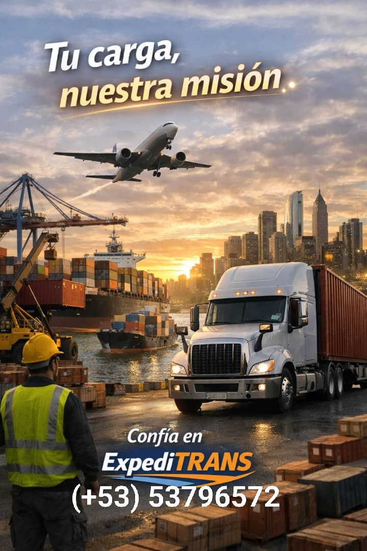 Portada de ExpediTRANS: Tu carga, nuestra misión