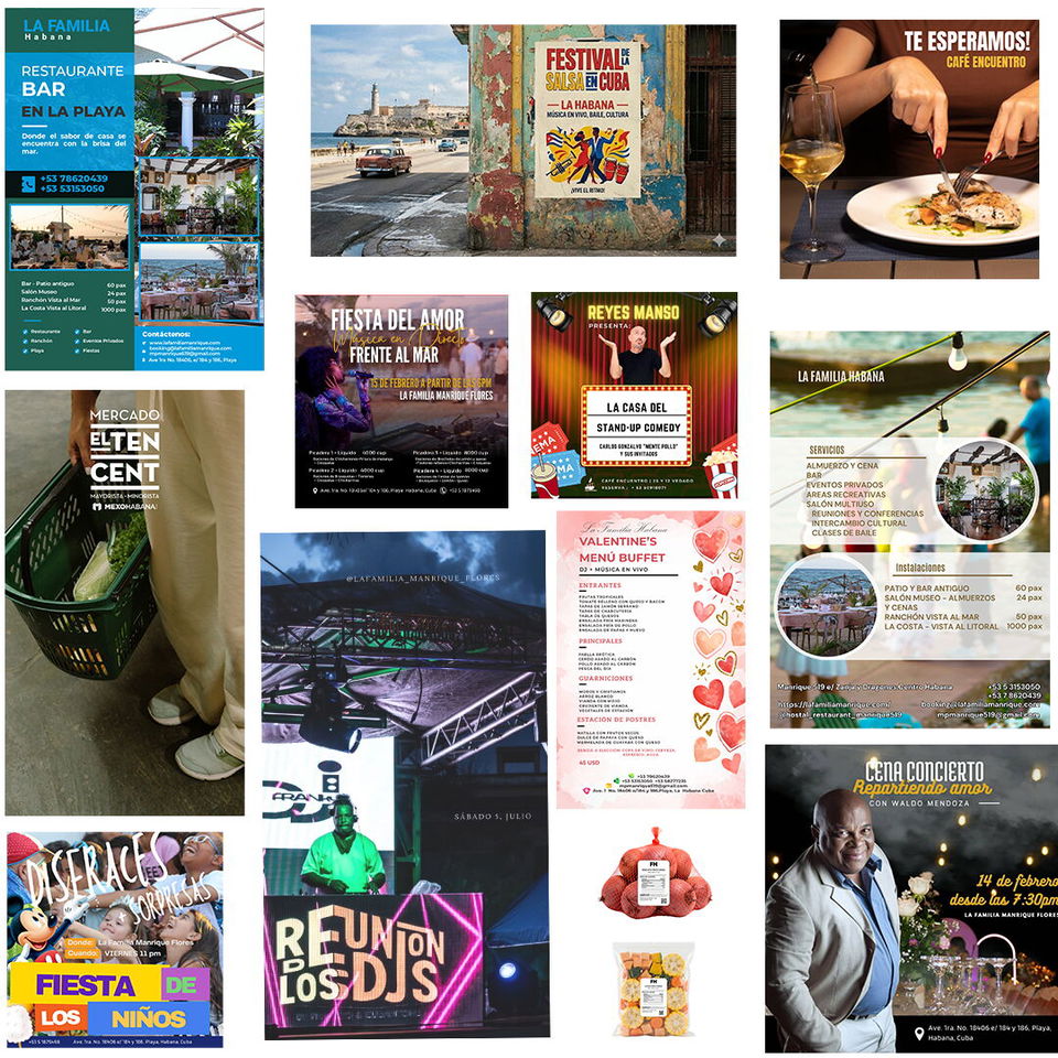 Portada de Diseño gráfico, fotografía, marketing digital y desarrollo web en La Habana