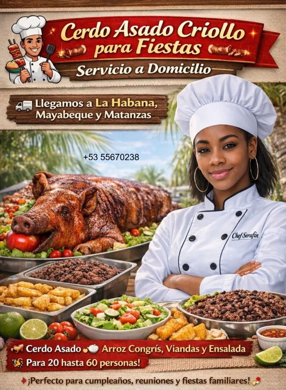 Portada de Cerdos Asados Don Bello