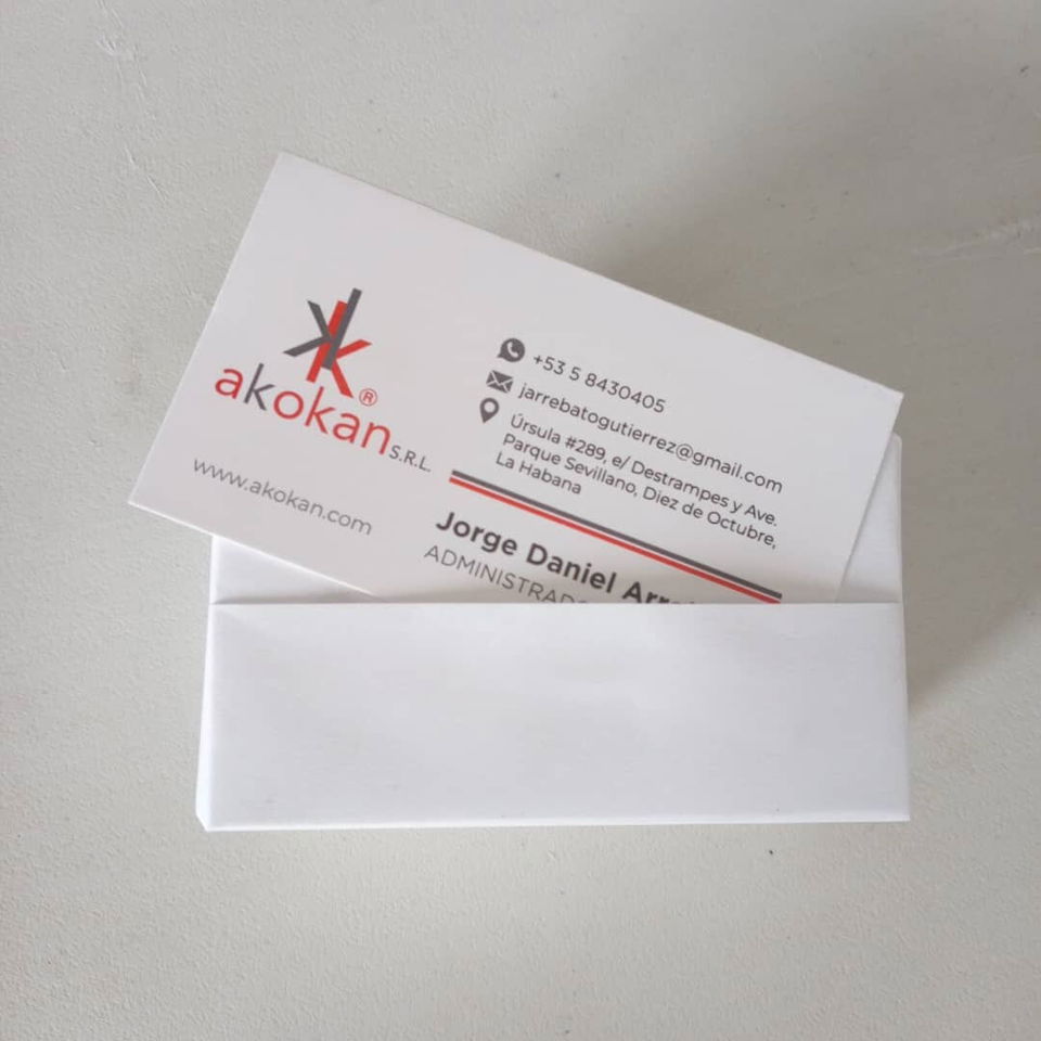 Portada de Tarjetas de Presentación - Impresión Profesional en La Habana