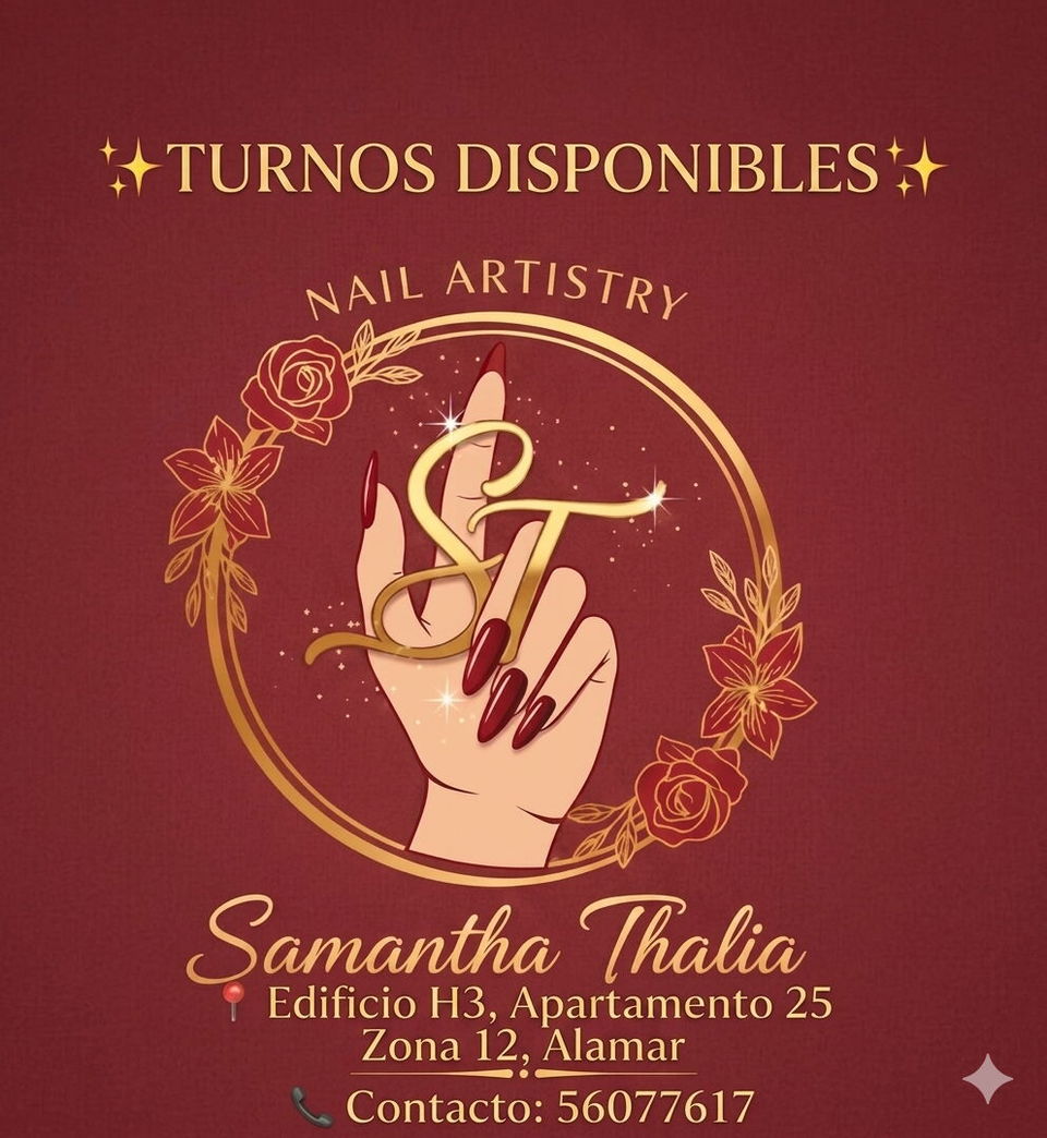 Portada de Uñas artísticas y personalizadas por Samantha Thalia