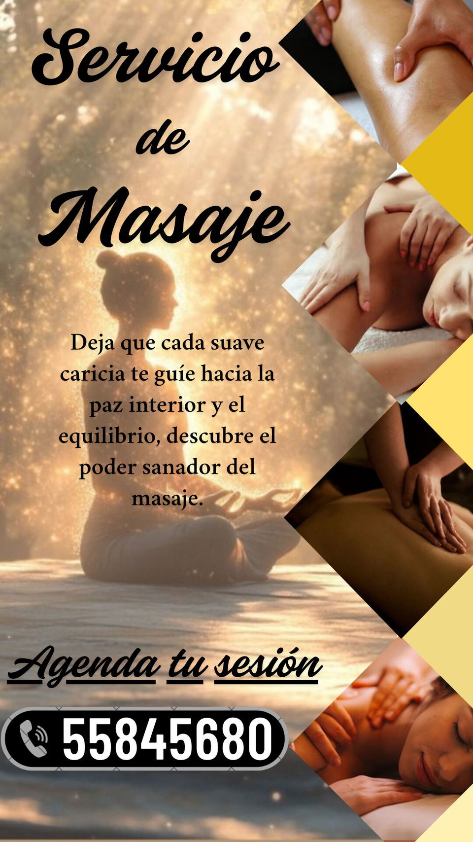 Portada de Masajes relajantes y terapéuticos en Diez de Octubre