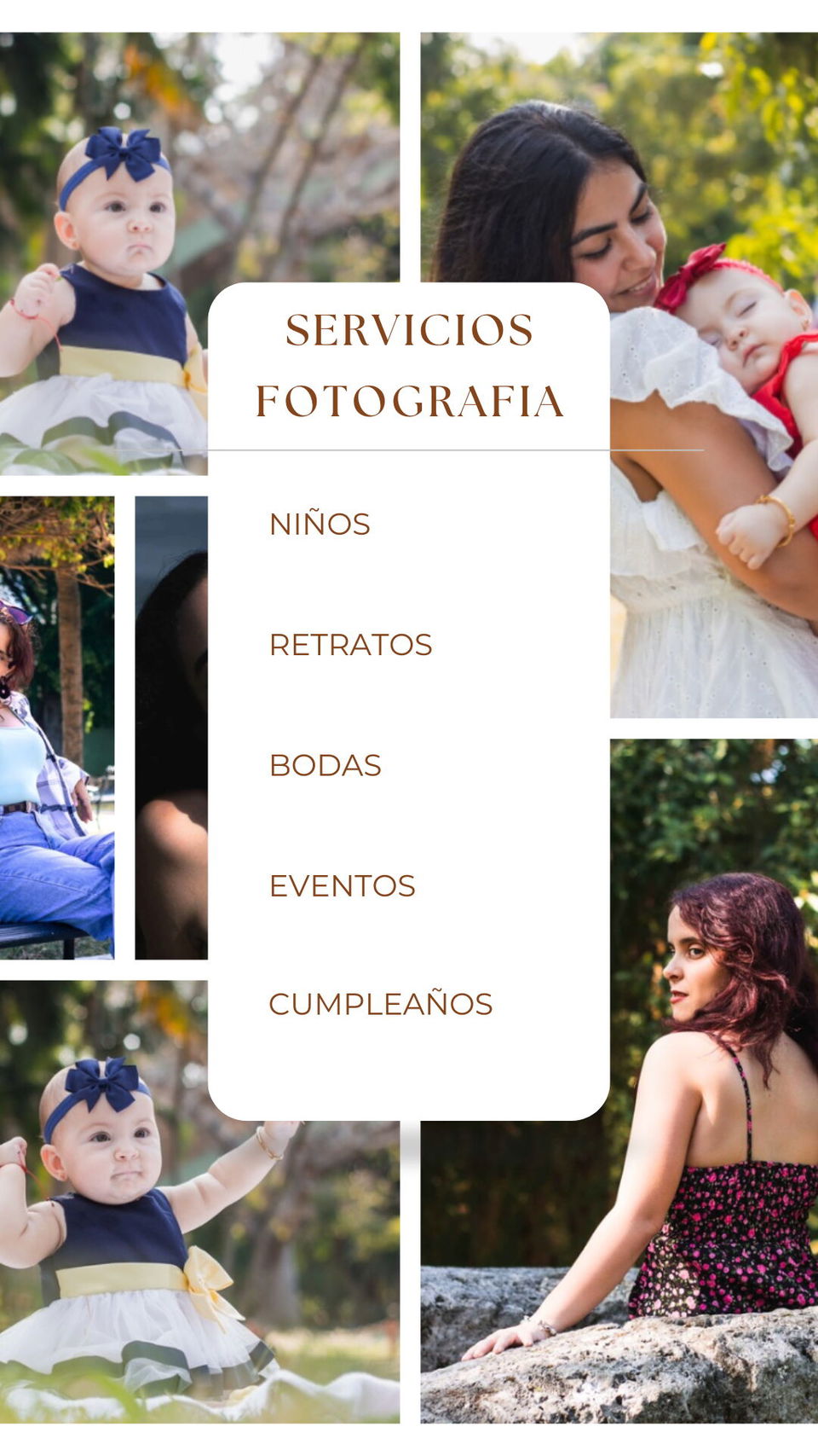 Portada de Fotógrafo profesional: sesiones de fotos, bodas y eventos en La Habana