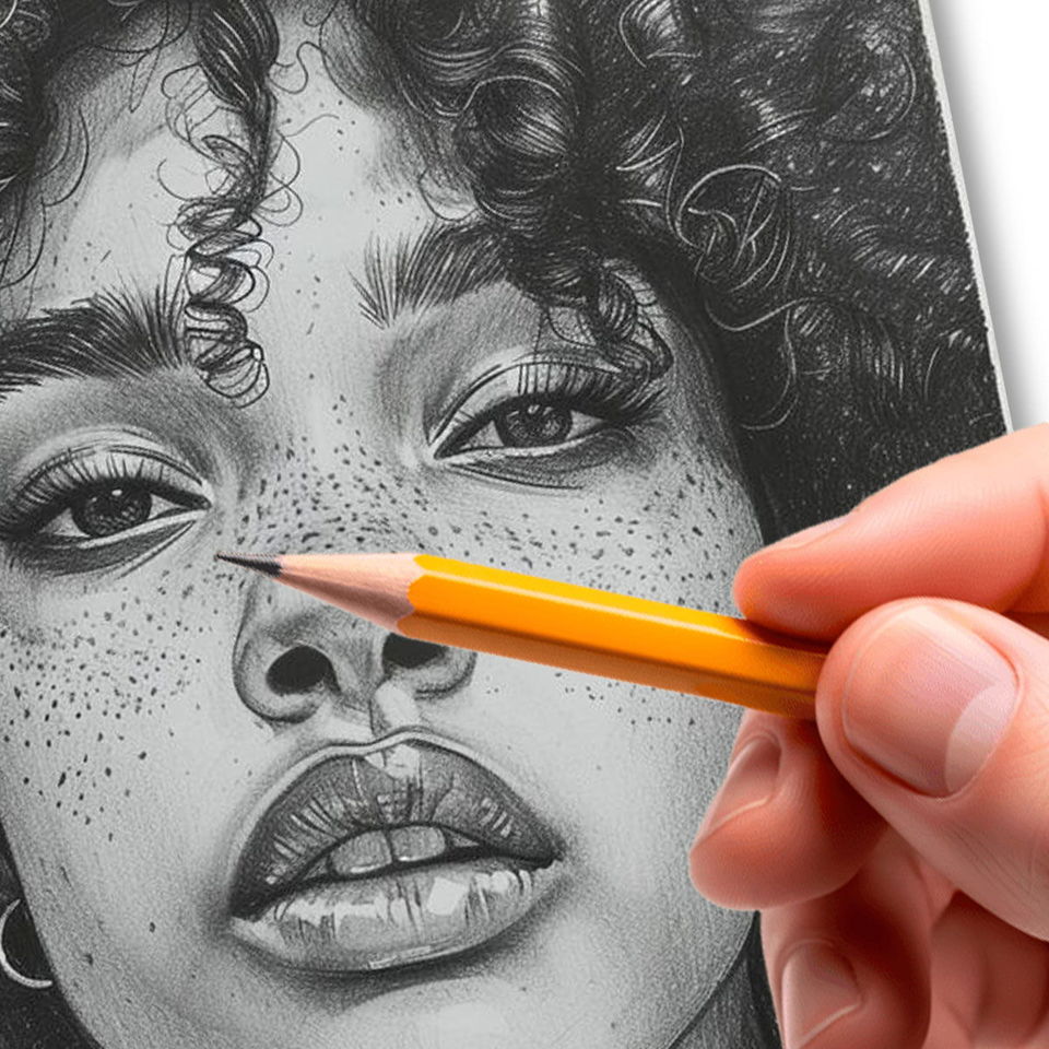 Portada de Convierto fotos en dibujos hechos a mano, perfectos para regalar