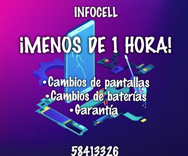 Portada de Reparación de pantallas y celulares en Centro Habana