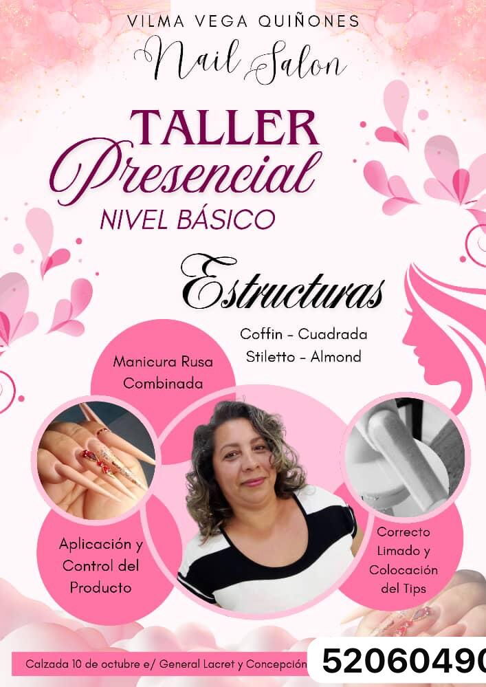Portada de Curso básico de uñas acrílicas para principiantes