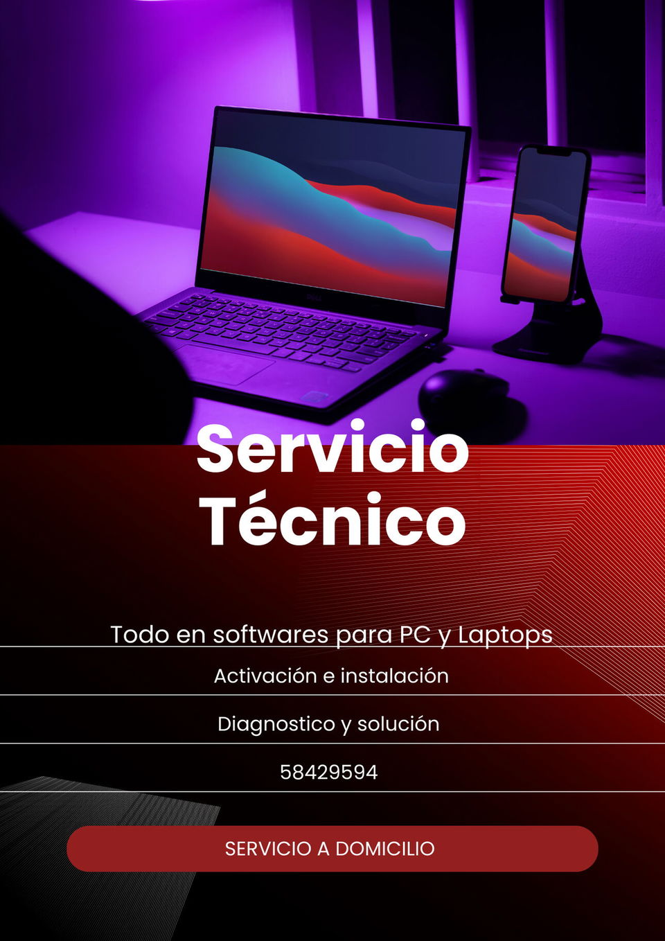 Portada de Servicio Técnico para PC y Laptop en La Habana