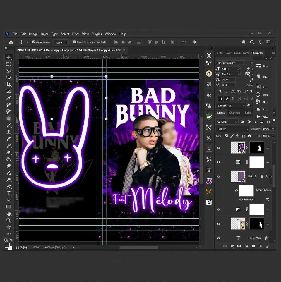 Portada de Plantillas editables para photobooks y revistas en PSD