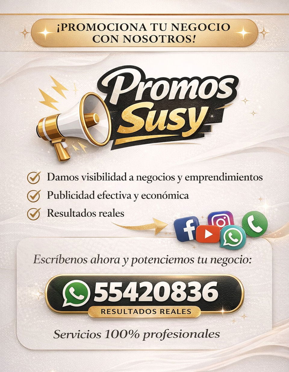 Portada de Publicidad profesional para negocios y emprendimientos