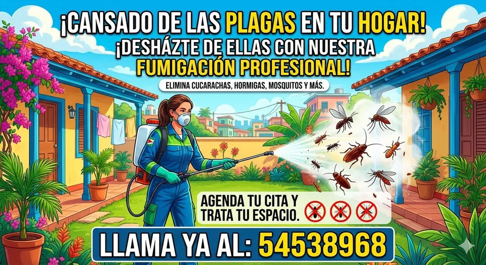 Portada de Exterminio profesional de plagas en Centro Habana