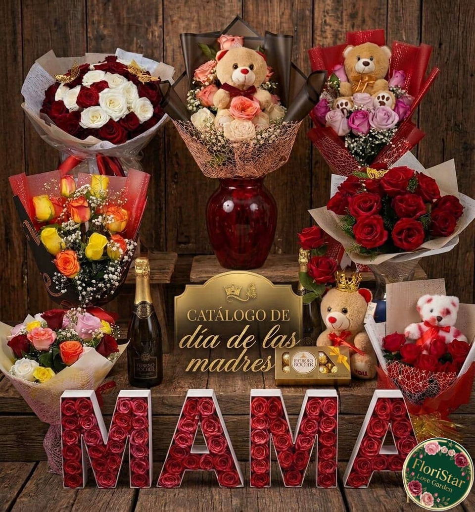 Portada de Flores, peluches y regalos para Mamá con envíos en La Habana