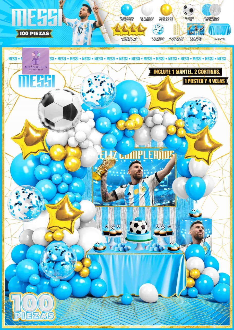 Portada de Decoraciones de fútbol para eventos deportivos