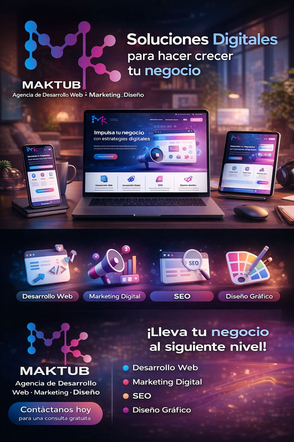 Portada de Desarrollo Web y Tiendas Online con Pasarela de Pago | +8 Años de Experiencia