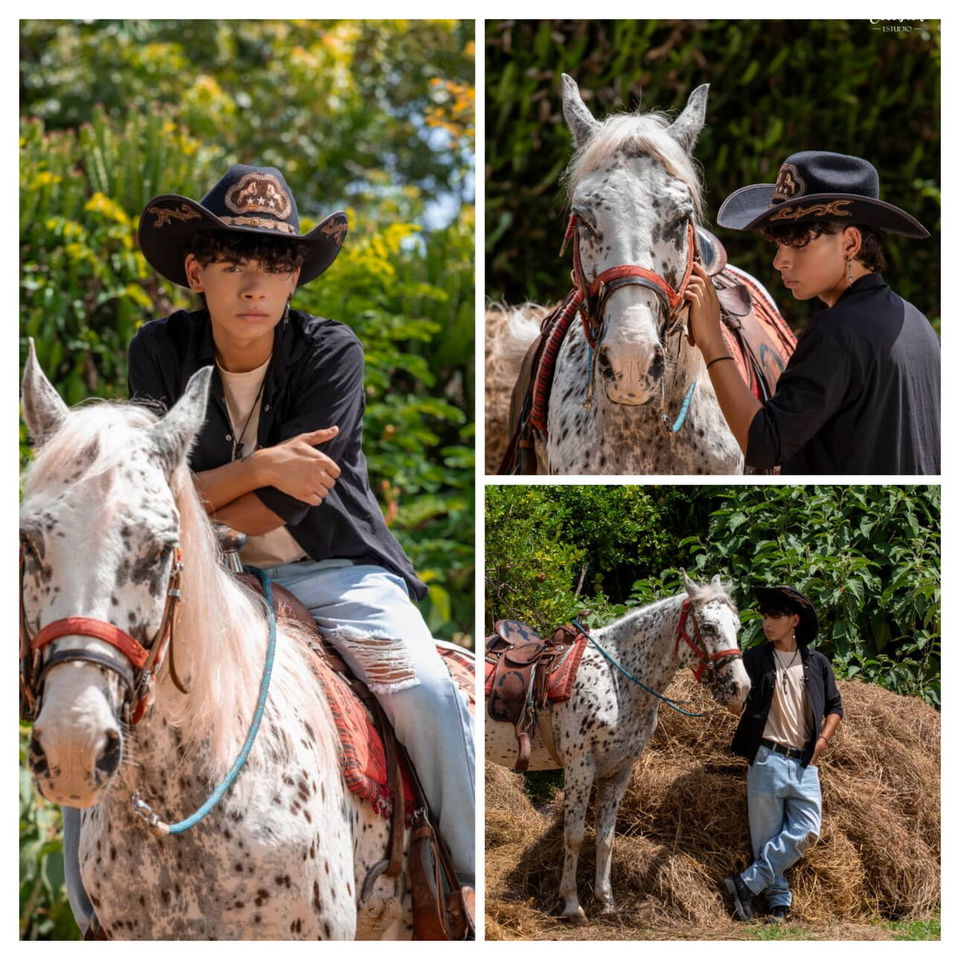 Portada de Fotografía de 15 años con caballos en La Lisa