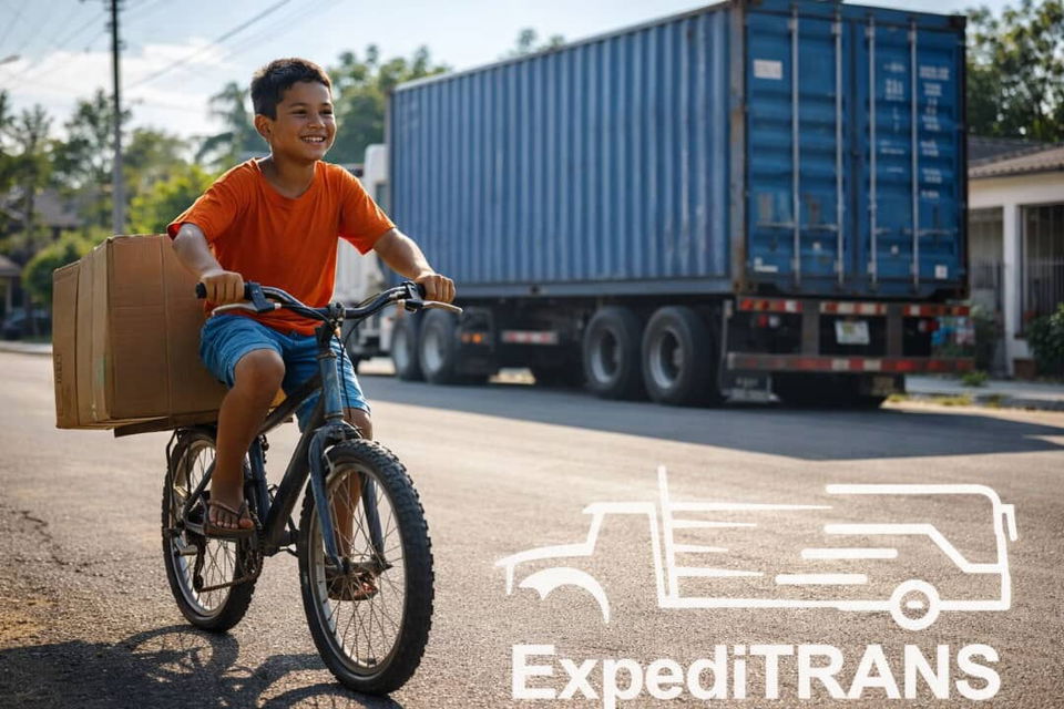 Portada de ExpediTRANS: transporte de contenedores y cargas pesadas en Cuba