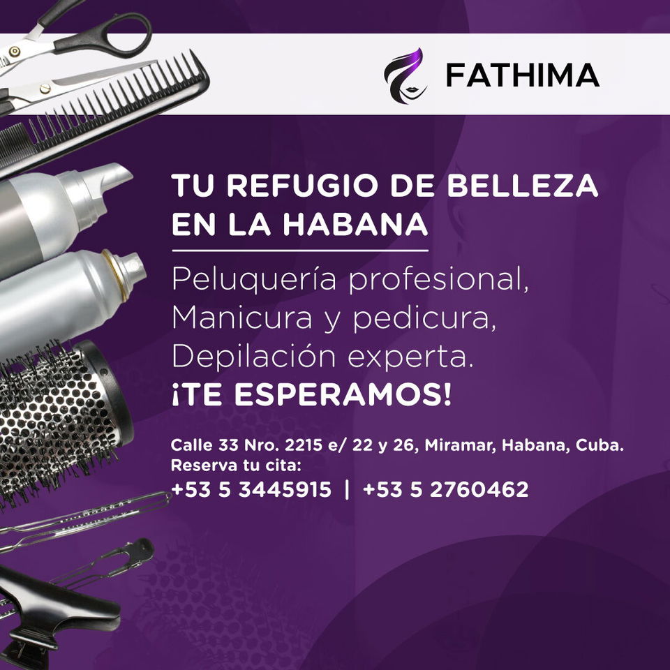 Portada de Fathima Salón: Peluquería, Manicura, Pedicura y Depilación en Miramar
