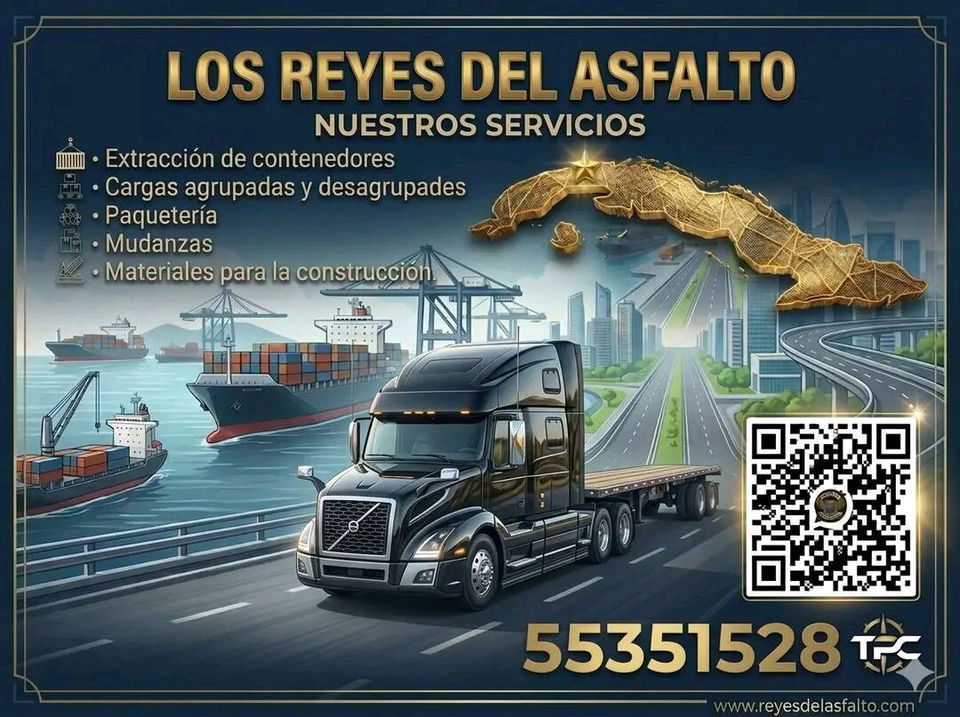 Portada de Servicio nacional de cargas en toda Cuba