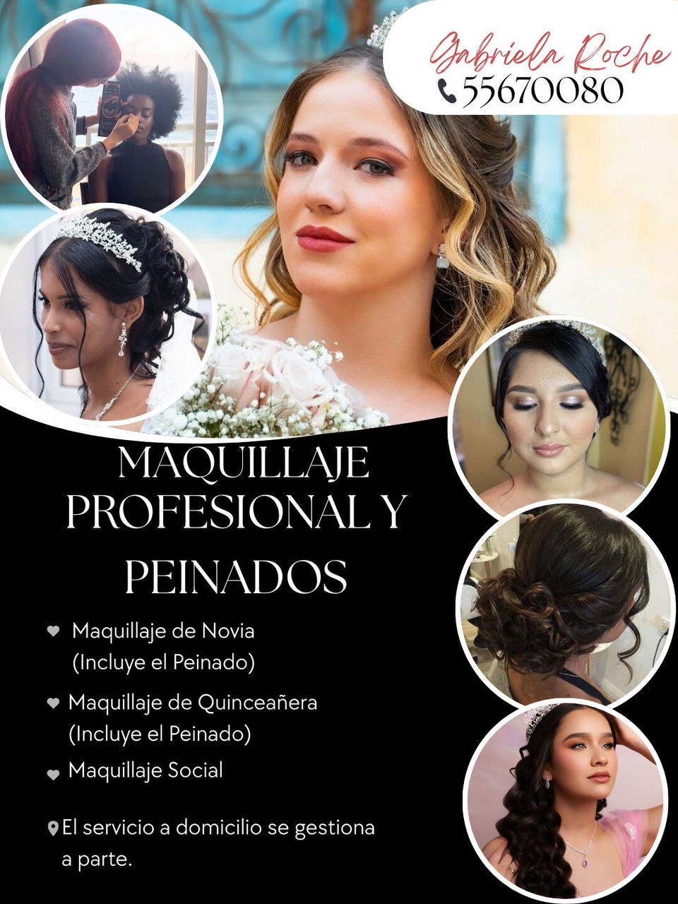 Portada de Maquillista profesional y peinados personalizados