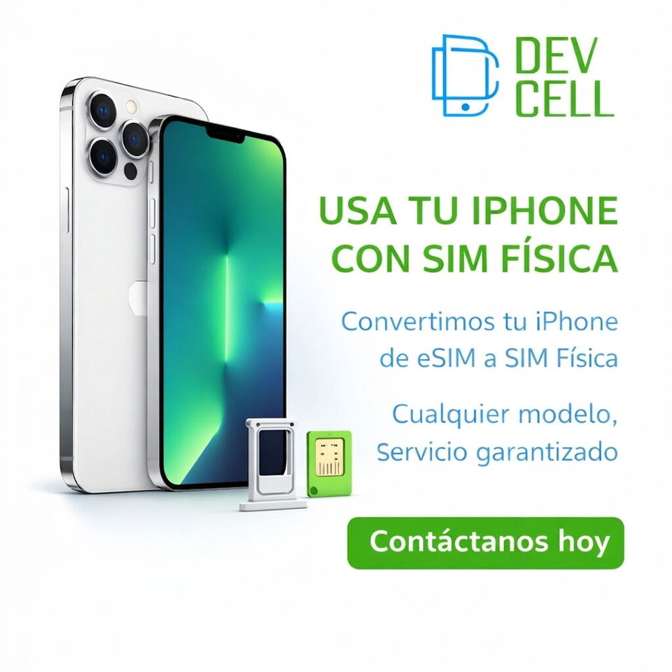 Portada de Conversión de eSIM a SIM Física para iPhone